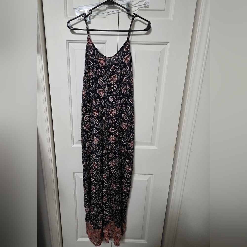 World Market Floral Womens Jumpsuit Size S/M